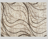 Designer-Teppich „Liquid Vision“ – Abstraktes Flow-Design in Chocolate & Taupe