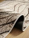 Designer-Teppich „Liquid Vision“ – Abstraktes Flow-Design in Chocolate & Taupe